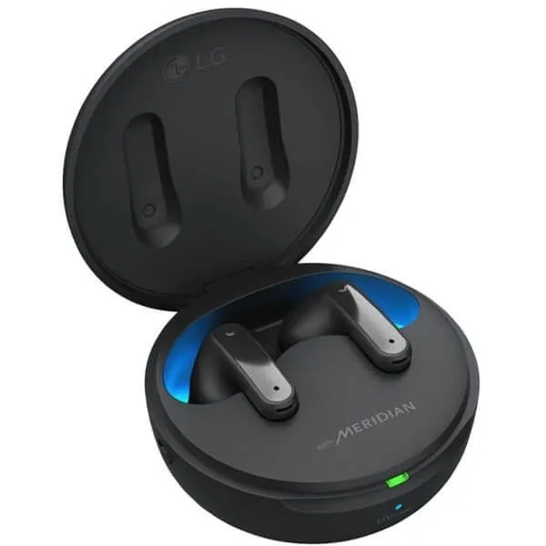 LG TONE Free FP9 Connectable and Wireless Headphones, Black
