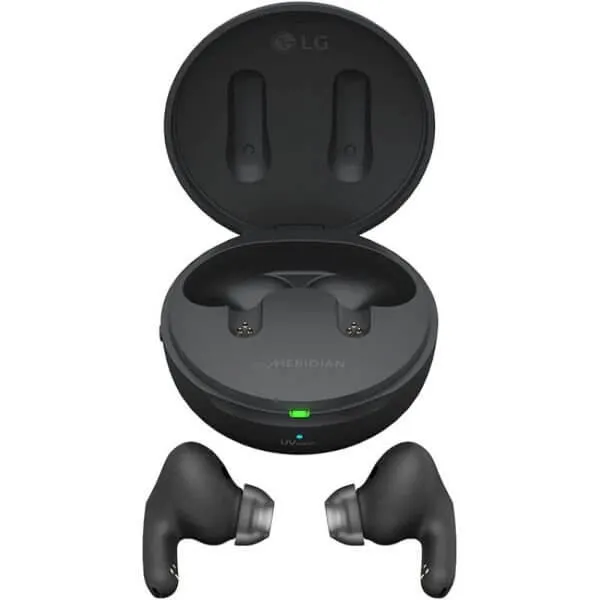 LG TONE Free FP9 Connectable and Wireless Headphones, Black