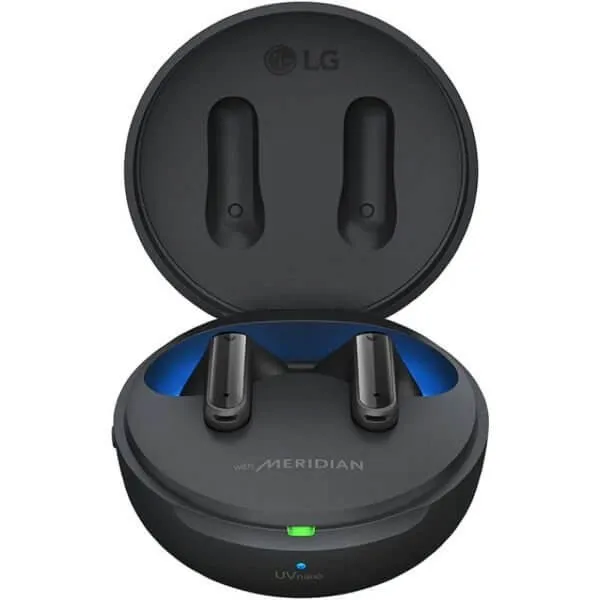 LG TONE Free FP9 Connectable and Wireless Headphones, Black