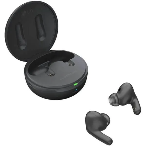 LG TONE Free FP9 Connectable and Wireless Headphones, Black