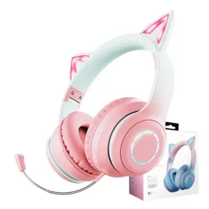 Light Up Cat Ear headphones