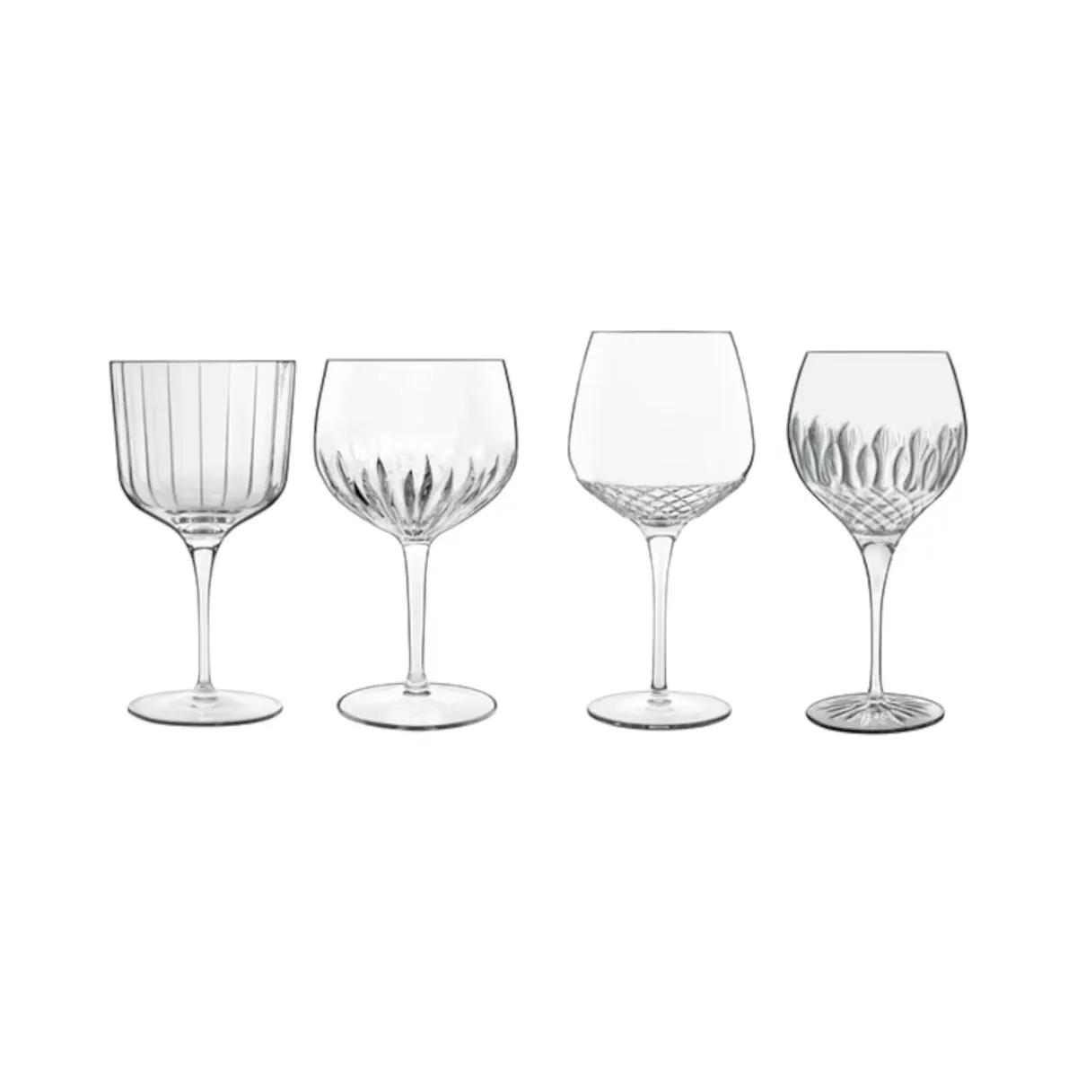 Luigi Bormioli Gin Glass Selection Set of 4
