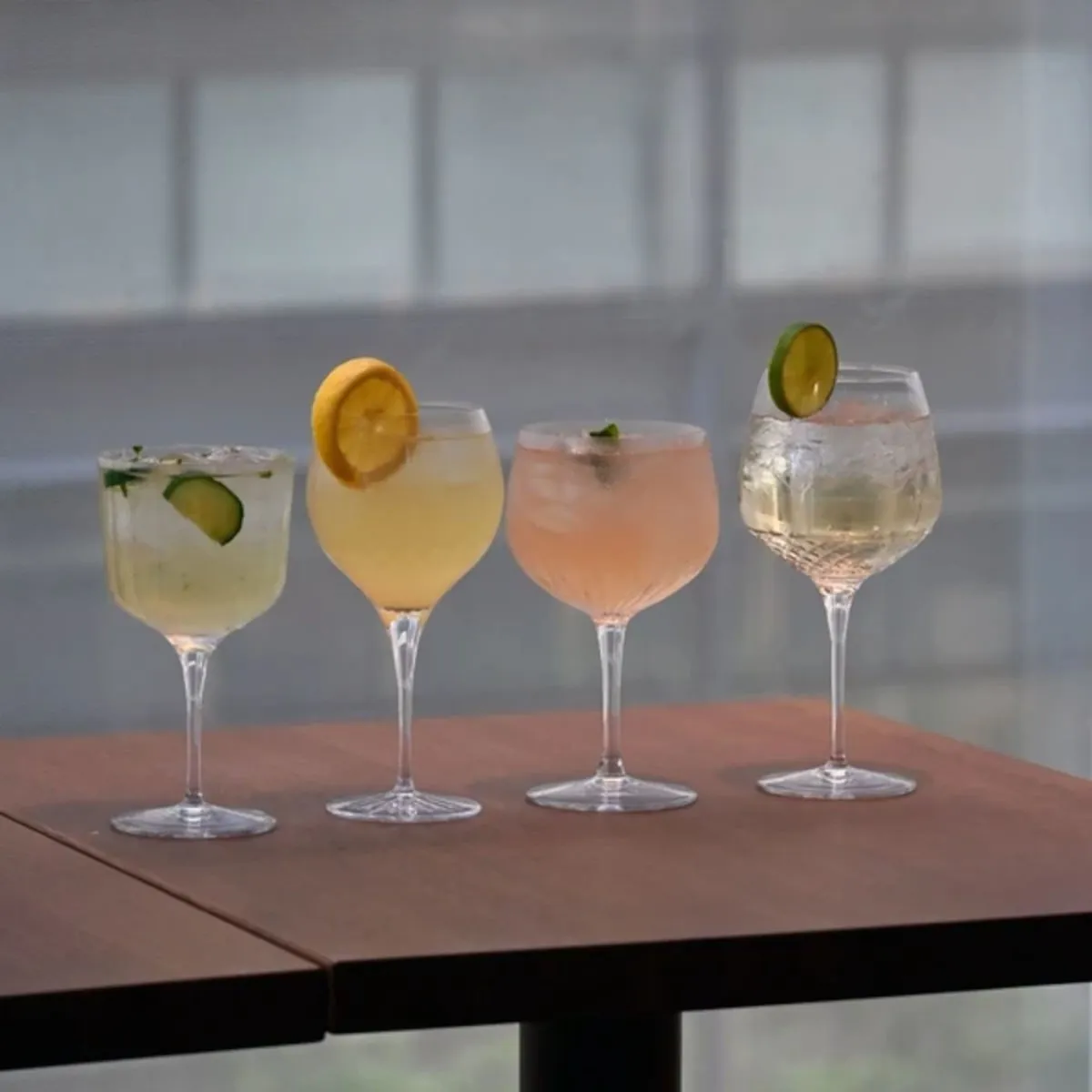 Luigi Bormioli Gin Glass Selection Set of 4
