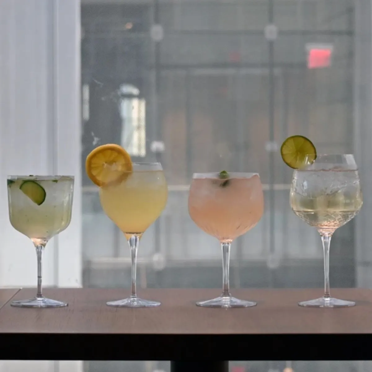 Luigi Bormioli Gin Glass Selection Set of 4