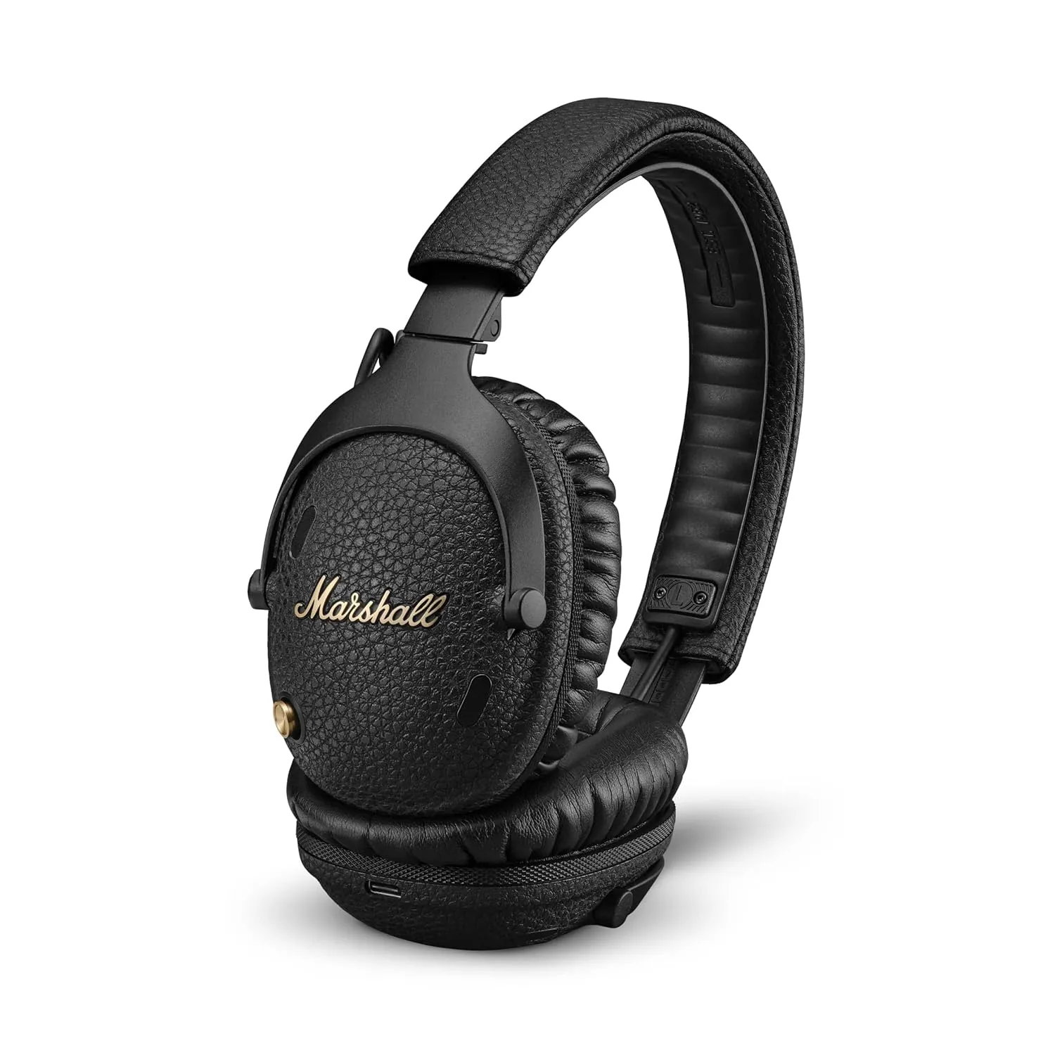 Marshall Monitor III Active Noise Canceling Over-Ear Bluetooth Headphones Black