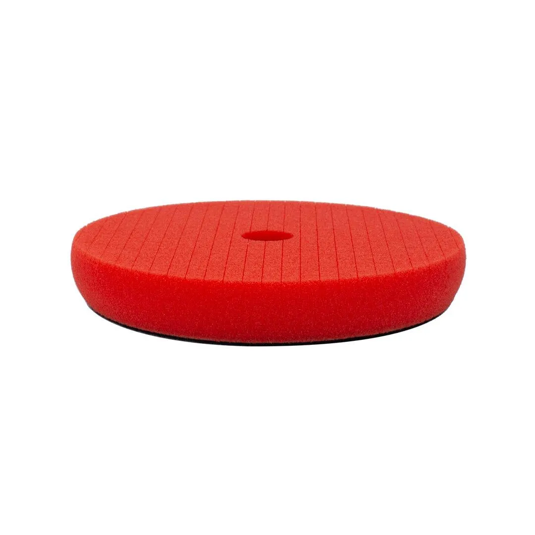 MaxShine 2003160Y 6" Red Cross Cut Finishing Foam Pad