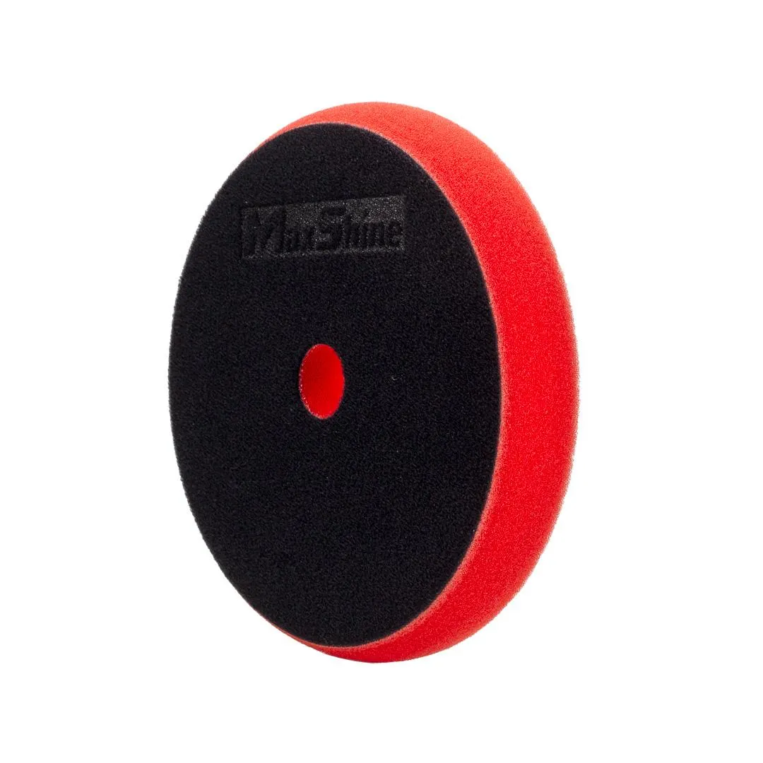MaxShine 2003160Y 6" Red Cross Cut Finishing Foam Pad