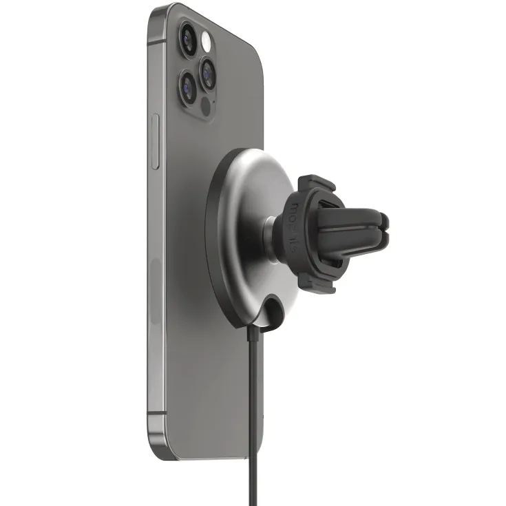 Mophie Snap  MagSafe Compatible Car Vent Mount Wireless Fast Charging Pad Charger USB-C 15W