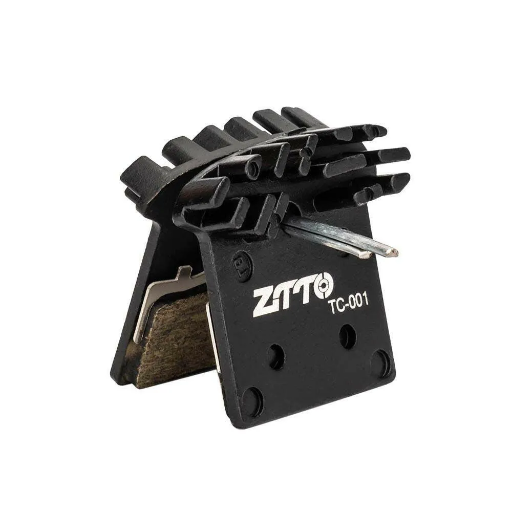 Mountain Bike Resin Ceramic Copper Base Disc Brake Pads EIEIO Heat Sink For Caliper Bicycle Parts Accessories