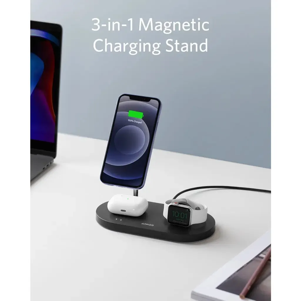 Powerwave 533 Magnetic Wireless Charger Station   20W Charger B2597