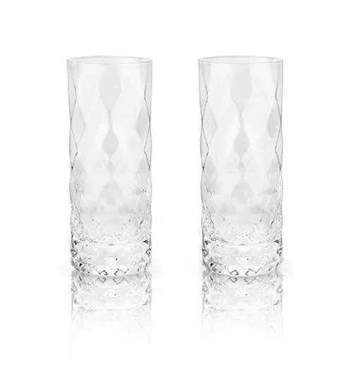 "Gem" Highball Glasses (Set of 2)