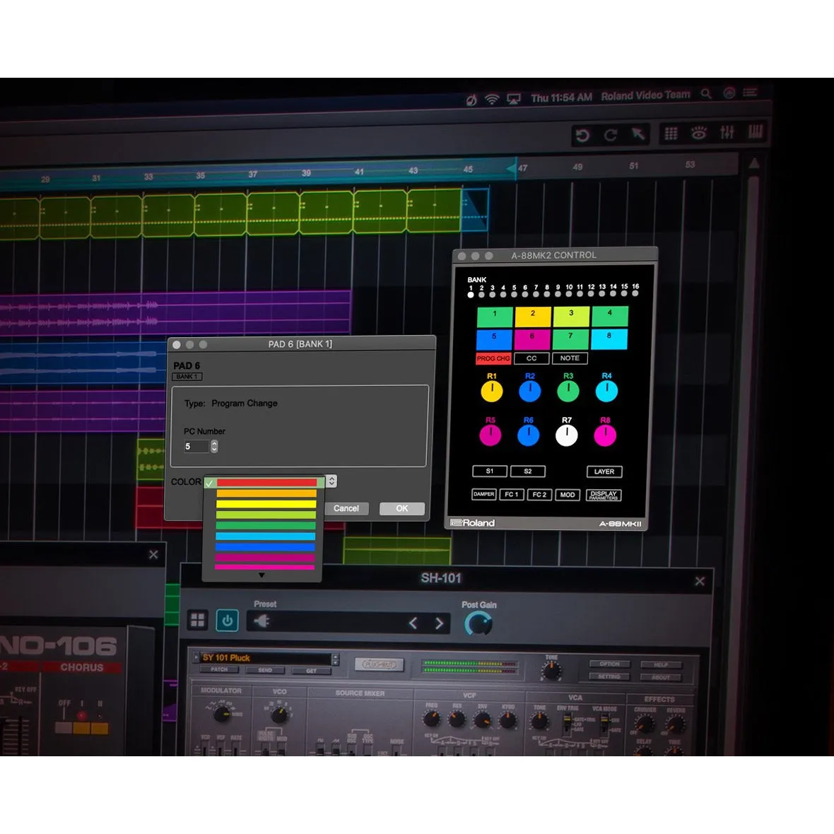 Roland A-88MK2 88-key Weighted Midi Controller