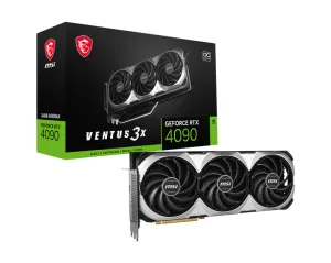 Rtx 4090 24Gb Msi Ventus 3X E Oc Gddr6x 3Fan