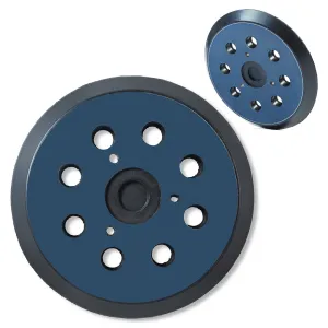 S SATC Replacement Sander Pads 5 Inch 8 Hole Hook and Loop Replacement Pads 2 PCS Orbital Sander Replacement Pads for Dewalt / Makita