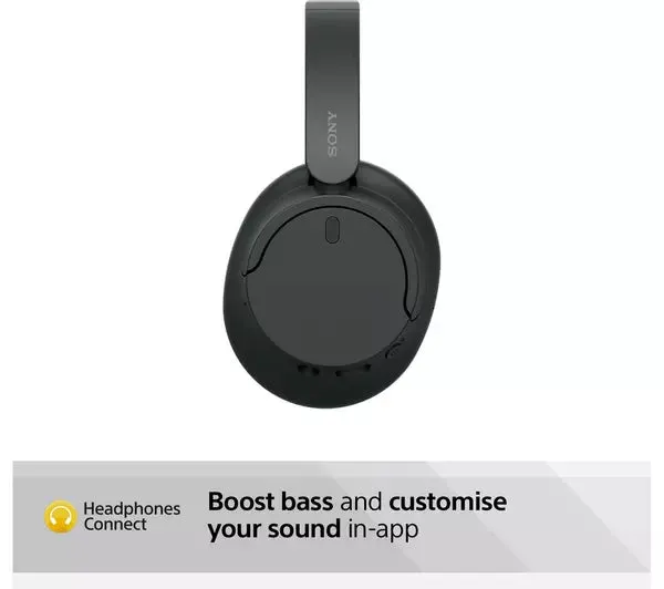 SONY Wireless Bluetooth Noise-Cancelling Headphones Black l WH-CH720N