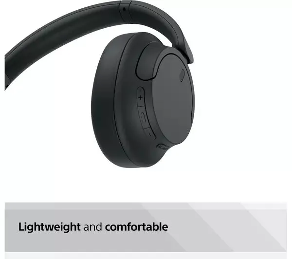 SONY Wireless Bluetooth Noise-Cancelling Headphones Black l WH-CH720N