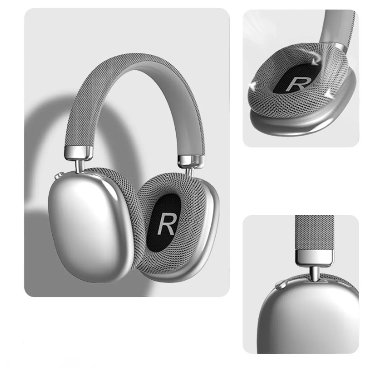 SoundXT Metallic Headphones with Advanced Noise Cancellation