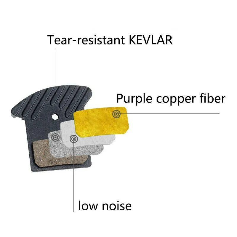 TOOPRE MTB Ceramic Ice Cooling Tech Brake Pads For M9000 M9020 M985 M8100 M785 M8000 G03A G04S J04C J03A J05 L04C K05S G055 NUTT