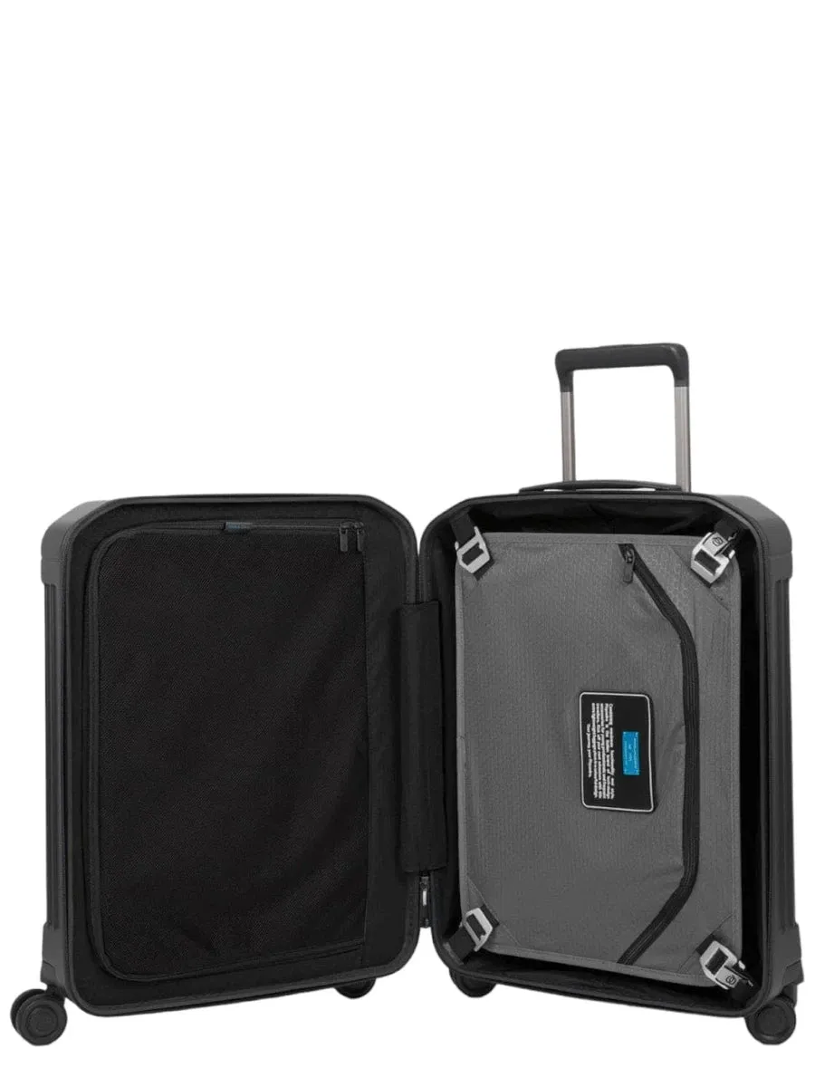 Trolley Cabina Ryanair 4 Ruote PQ-Light in Policarbonato con Lucchetto TSA