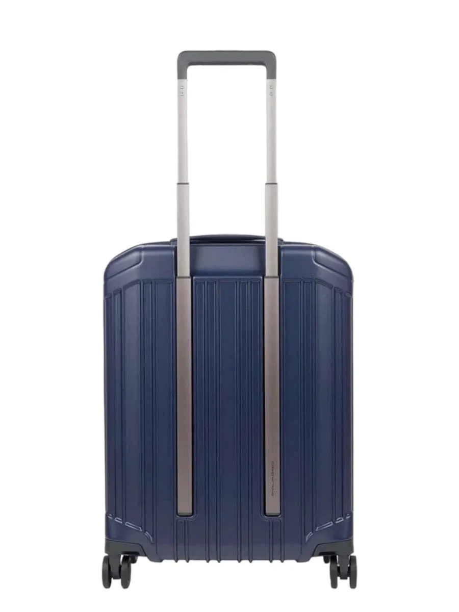 Trolley Cabina Ryanair 4 Ruote PQ-Light in Policarbonato con Lucchetto TSA