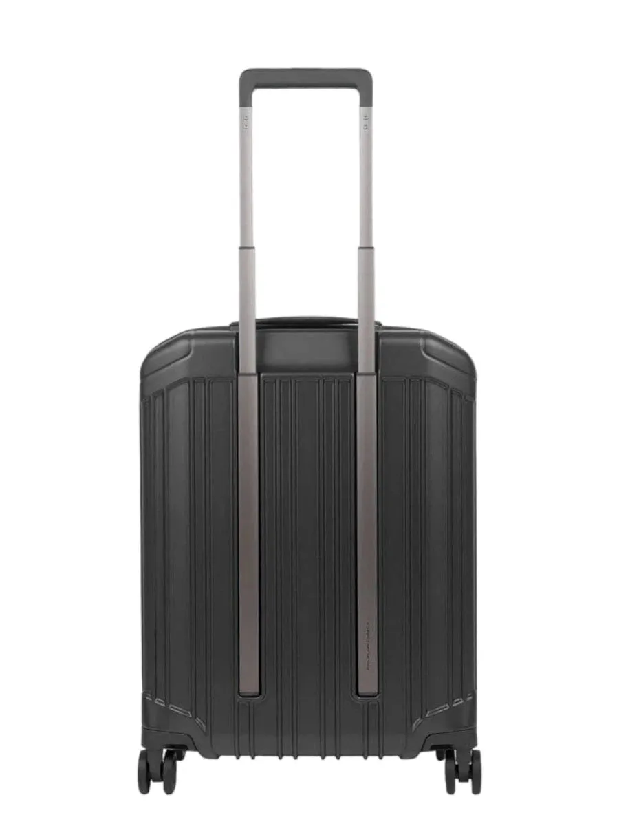 Trolley Cabina Ryanair 4 Ruote PQ-Light in Policarbonato con Lucchetto TSA
