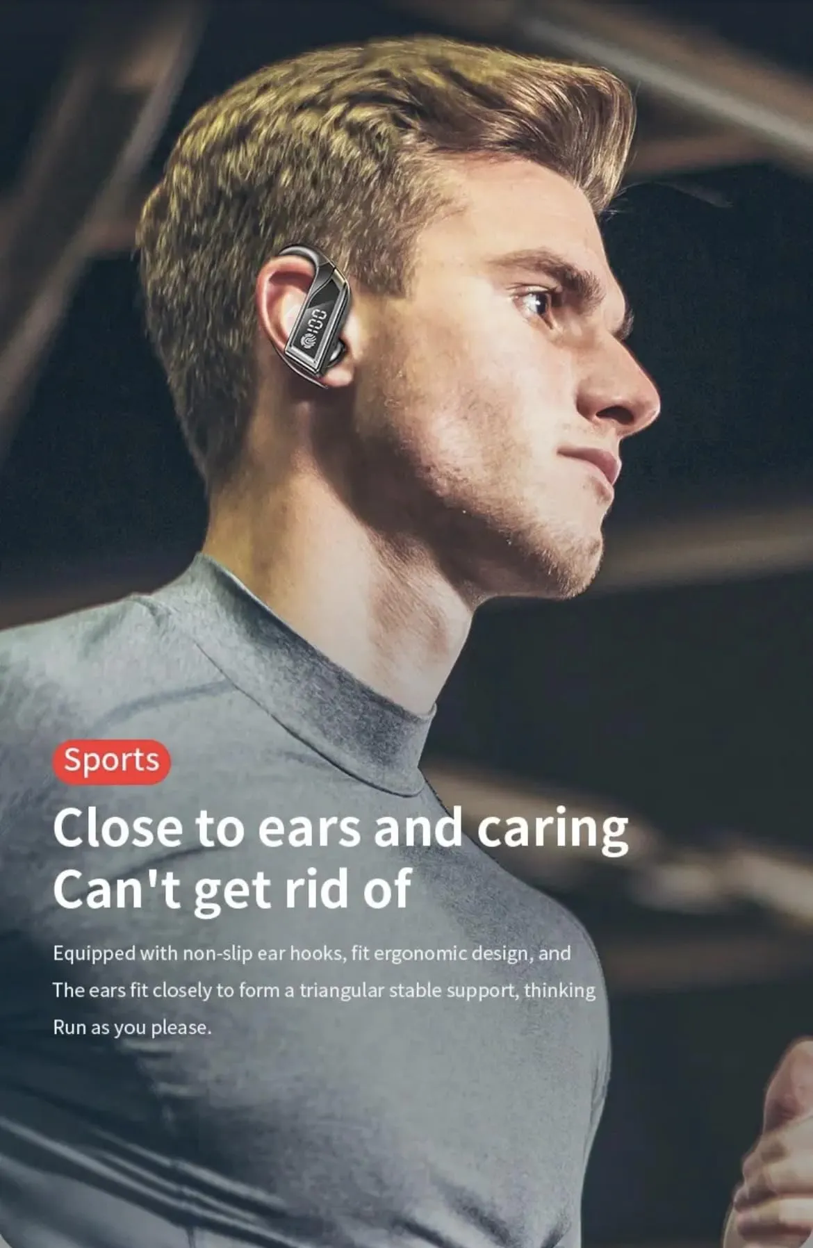 TUTT Q8 TWS Earphone Led Display Wireless Stereo Earbuds Sport Waterproof Headphones Headsets with Microphone | Business | Sport