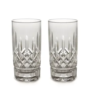 Waterford Lismore Straight HiBall 12 oz Glasses - Set of 2 (1058119)