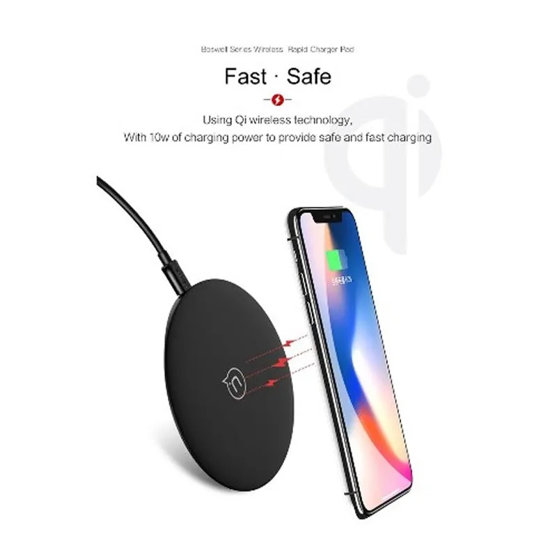 Wireless Qi Fast Charger For Iphone