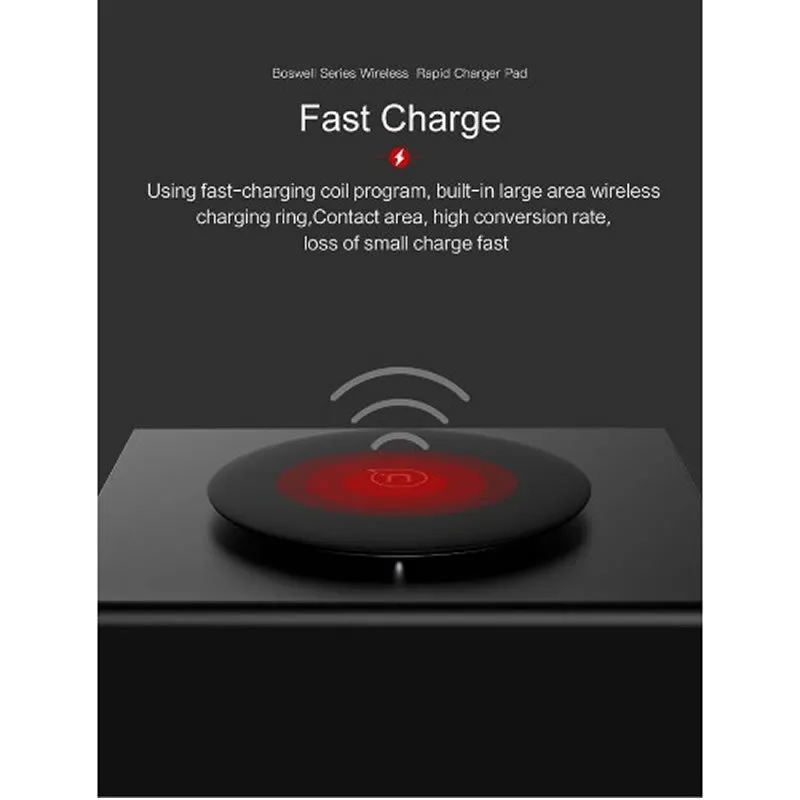 Wireless Qi Fast Charger For Iphone