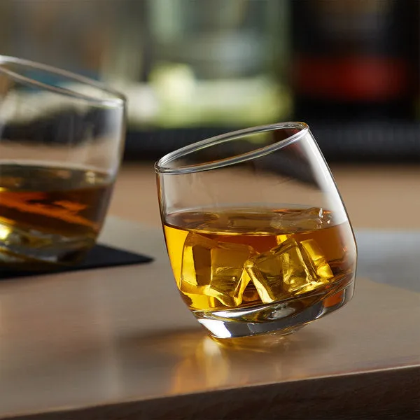Wobble Whiskey Rock Glass 9.5oz
