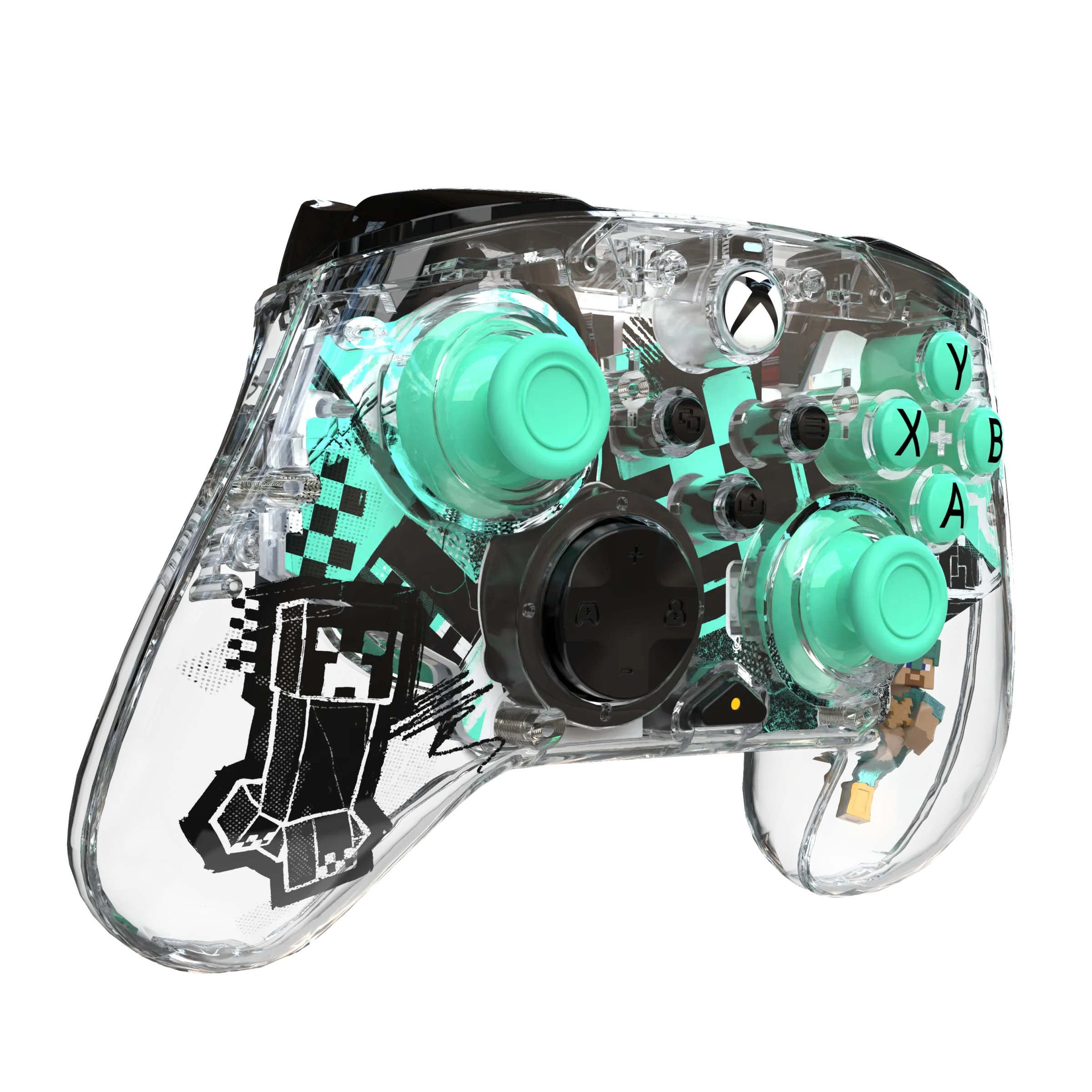 Xbox Series X|S & PC REALMz™ Wireless Controller: Minecraft Diamond Print